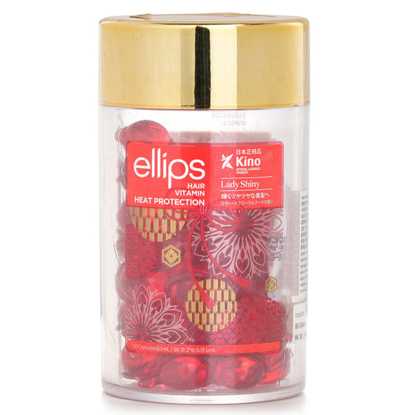 エリップス  Hair Vitamin Heat Protection Oil - Lady Shiny (Red)   50capsules x1ml