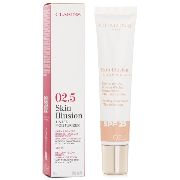 クラランス  Skin Illusion Tinted Moisturizer SPF 25 - # 2.5   40ml
