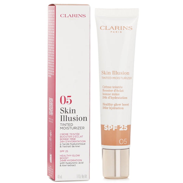 クラランス  Skin Illusion Tinted Moisturizer SPF 25 - # 5   40ml