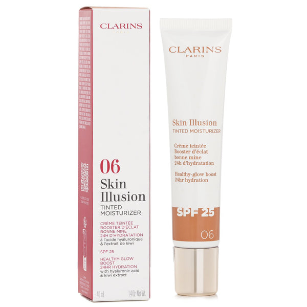 クラランス  Skin Illusion Tinted Moisturizer SPF 25 - # 6   40ml