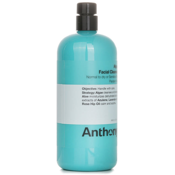 アンソニー  Logistics For Men Algae Facial Cleanser (Normal To Dry Or Sensitive Skin)   946ml/32oz