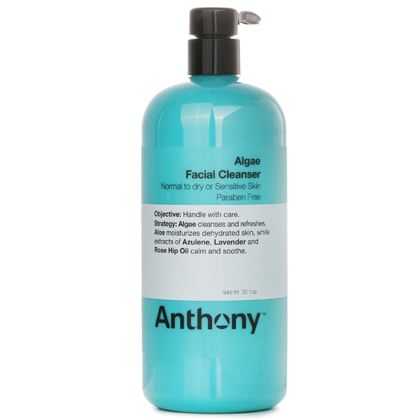 アンソニー  Logistics For Men Algae Facial Cleanser (Normal To Dry Or Sensitive Skin)   946ml/32oz