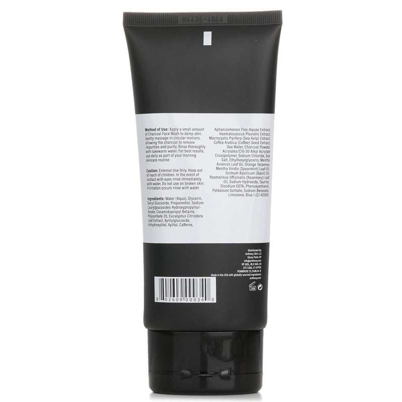 アンソニー  Logistics For Men Charcoal Face Wash   177ml/6oz