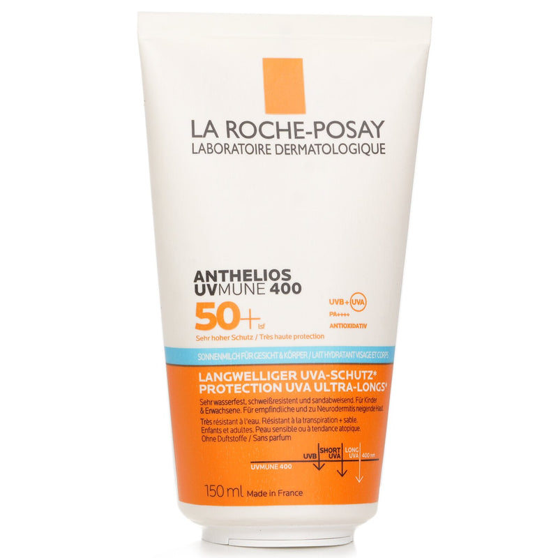 ラロッシュポゼ  Anthelios UVmune 400 Moisturizing Milk SPF 50 (For Face And Body)   150ml