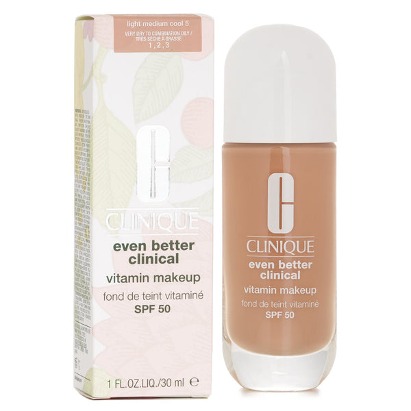 クリニーク  Even Better Clinical Vitamin MakeUp Foundation SPF 50 - # 5 Light Medium Cool   30ml