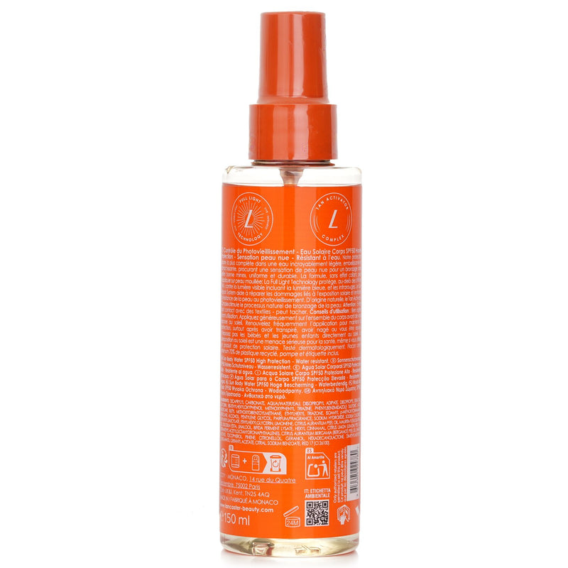 ランカスター  Sun Beauty Sun Body Water SPF 50   150ml