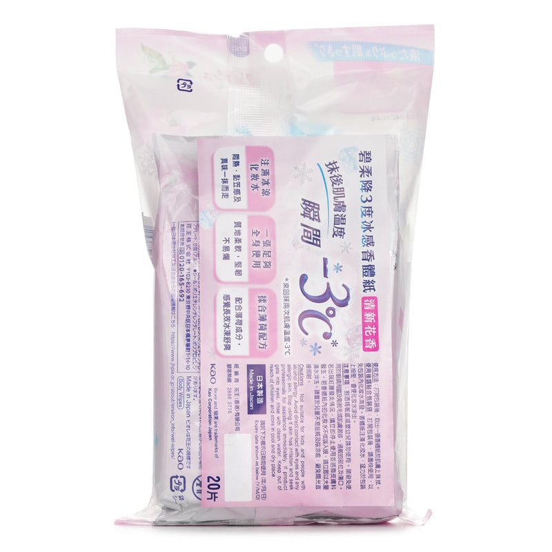 ビオレ  Ice Cold Body Sheet - Floral   20's