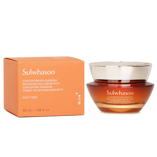 ソルファス  Concentrated Ginseng Rejuvenating Cream Rich   50ml
