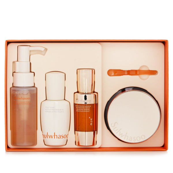 ソルファス  Concentrated Ginseng Rejuvenating Cream Rich Set   4pcs
