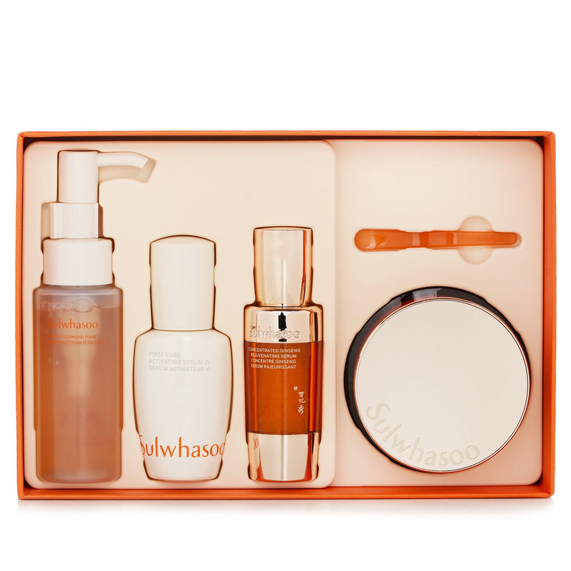 ソルファス  Concentrated Ginseng Rejuvenating Cream Rich Set   4pcs