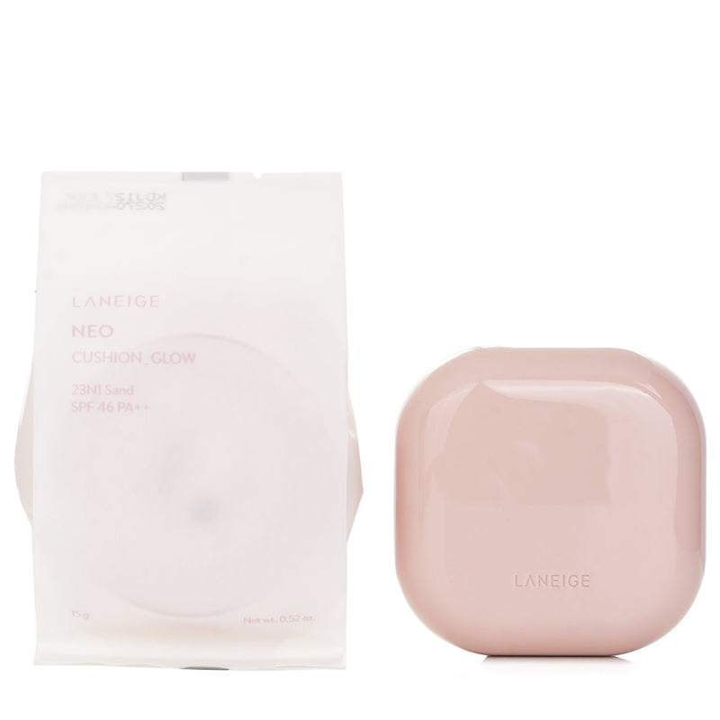 ラネージュ  Neo Cushion Glow SPF 46  PA++ - # No.23N1 Sand   30g(15g x 2)