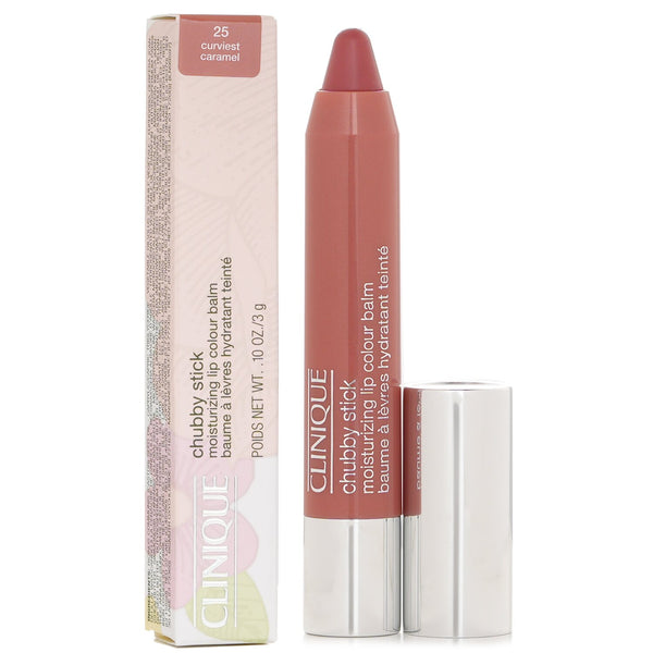 クリニーク  Chubby Stick Moisturizing Balm - # 25 Curviest Caramel   3g