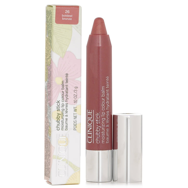 クリニーク  Chubby Stick Moisturizing Balm - # 26 Boldiest Bronze   3g