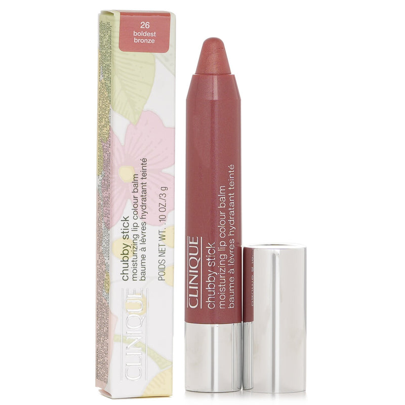 クリニーク  Chubby Stick Moisturizing Balm - # 26 Boldiest Bronze   3g