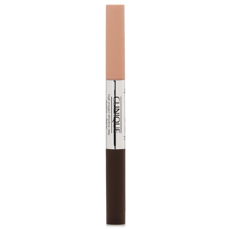 クリニーク  High Impact Shadow Play™ Shadow + Definer - # 04 Cafe Au Lait   1.9g