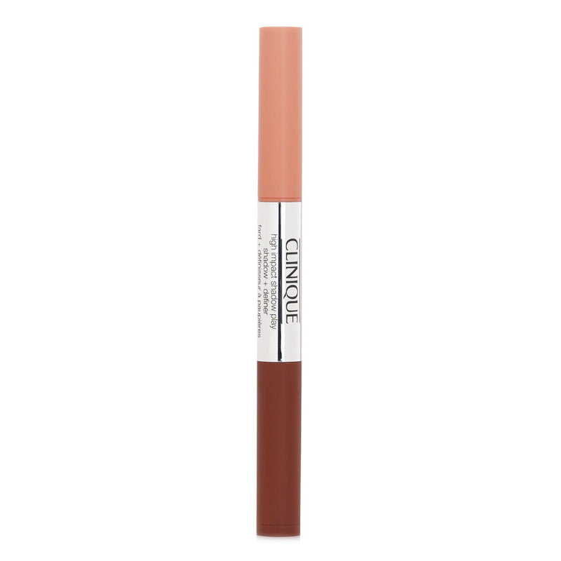 クリニーク  High Impact Shadow Play™ Shadow + Definer - # 07 Flame + Ember   1.9g