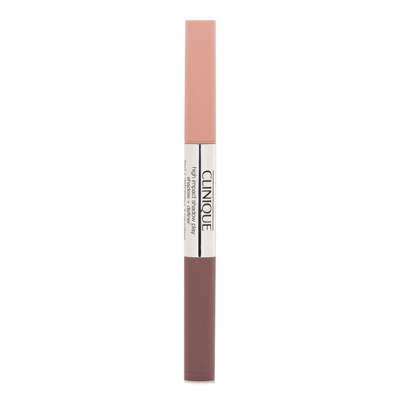 クリニーク  High Impact Shadow Play™ Shadow + Definer - # 08 Rose + Truffles   1.9g