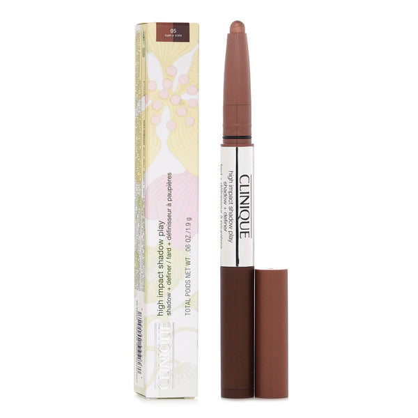 クリニーク  High Impact Shadow Play™ Shadow + Definer - # 05 Rum + Cola   1.9g