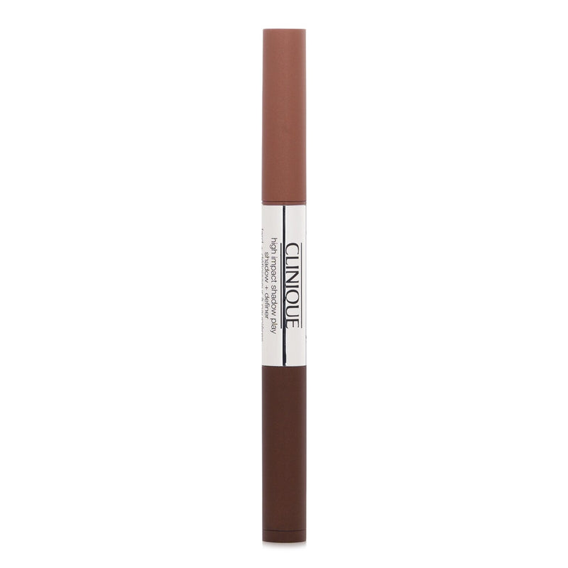 クリニーク  High Impact Shadow Play™ Shadow + Definer - # 05 Rum + Cola   1.9g