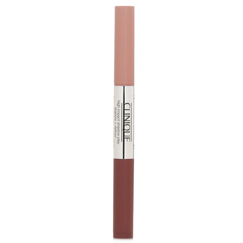 クリニーク  High Impact Shadow Play™ Shadow + Definer - # Strawberries + Chocolate   1.9g