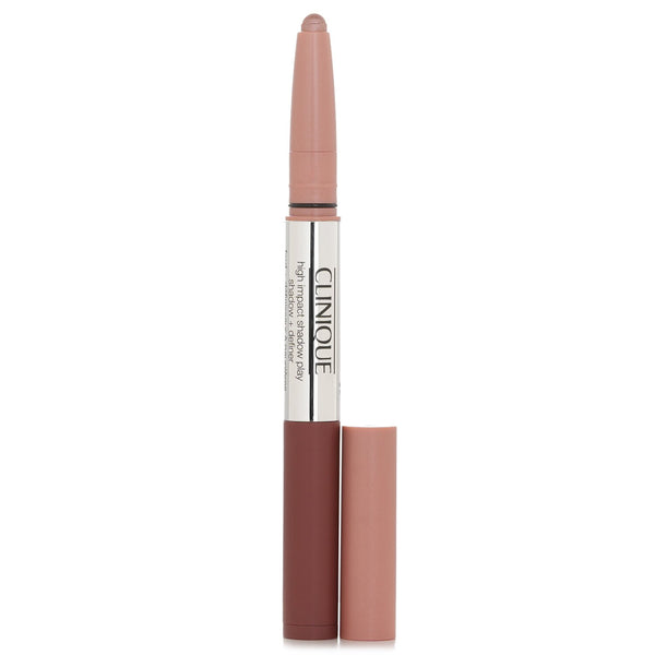 クリニーク  High Impact Shadow Play™ Shadow + Definer - # Strawberries + Chocolate   1.9g