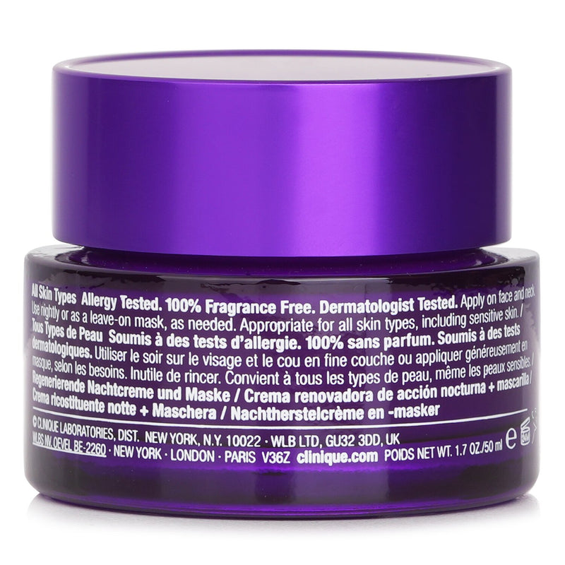 クリニーク  Smart Overnight Recovery Cream + Mask   50ml