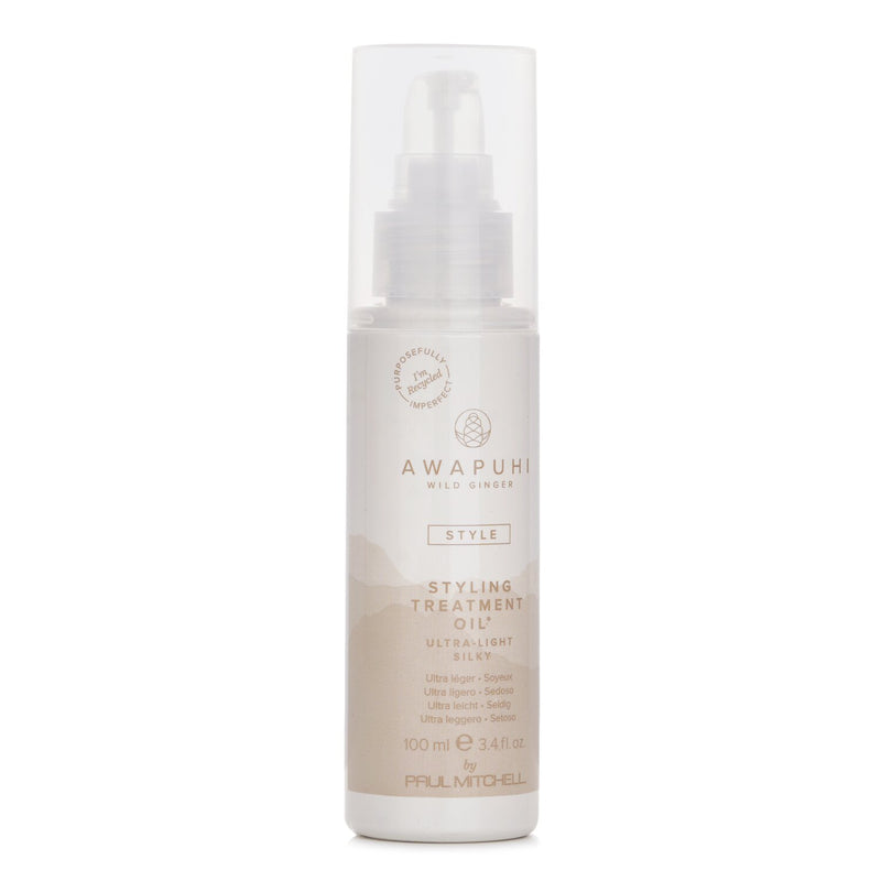 ポール　ミッチェル  Mitchell Awapuhi Wild Ginger Style Styling Treatment Oil   100ml/3.4oz