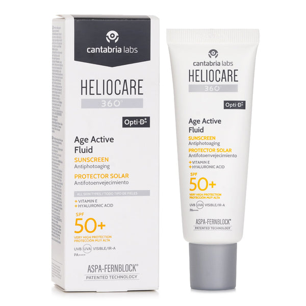ヘリオケア バイ カンタブリアラボ  Heliocare 360 Age Active Fluid SPF 50   50ml