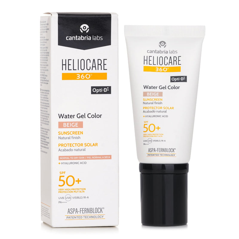 ヘリオケア バイ カンタブリアラボ  Heliocare 360 Water Gel Color SPF 50 - # Beige   50ml