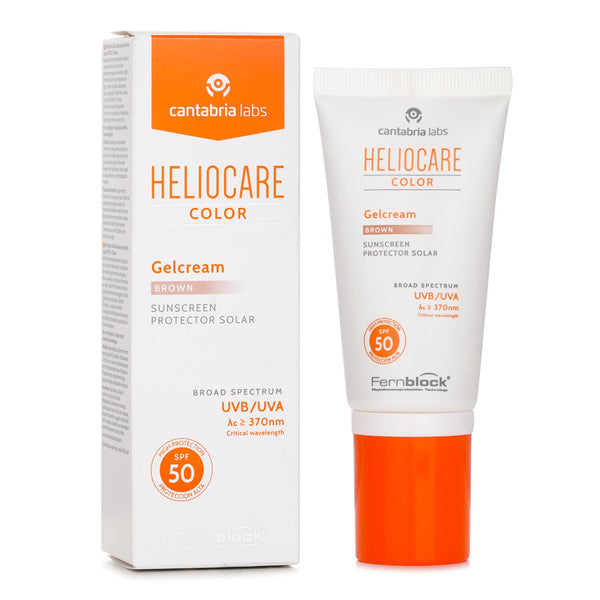 ヘリオケア バイ カンタブリアラボ  Heliocare 360 Color Gel Cream SPF 50 - # Brown   50ml