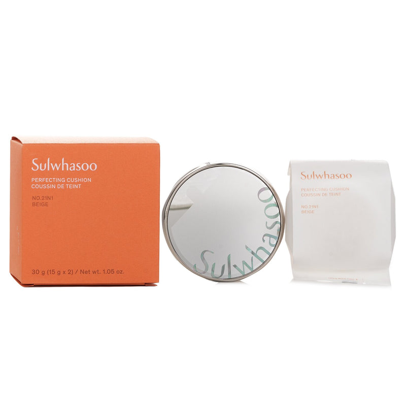 ソルファス  Perfecting Cushion - # No.21N1   15g x2pcs