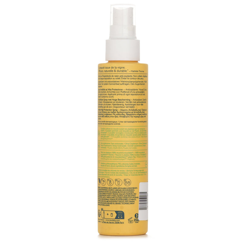 コーダリー  Vinosun Protect Invisible High Protection Spray SPF30 (EXP Feb 2026)   150ml/5oz