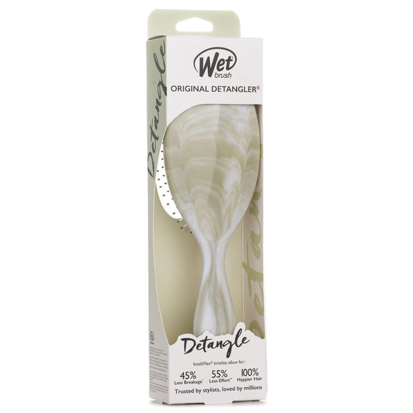 ウェットブラシ  Original Detangler Watercolor Waves Green Hair Brush   1pc