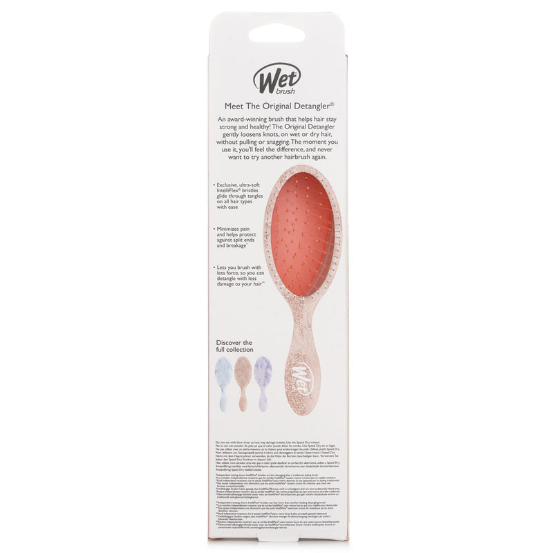 ウェットブラシ  Original Detangler Glitter Waves Coral Hair Brush   1pc