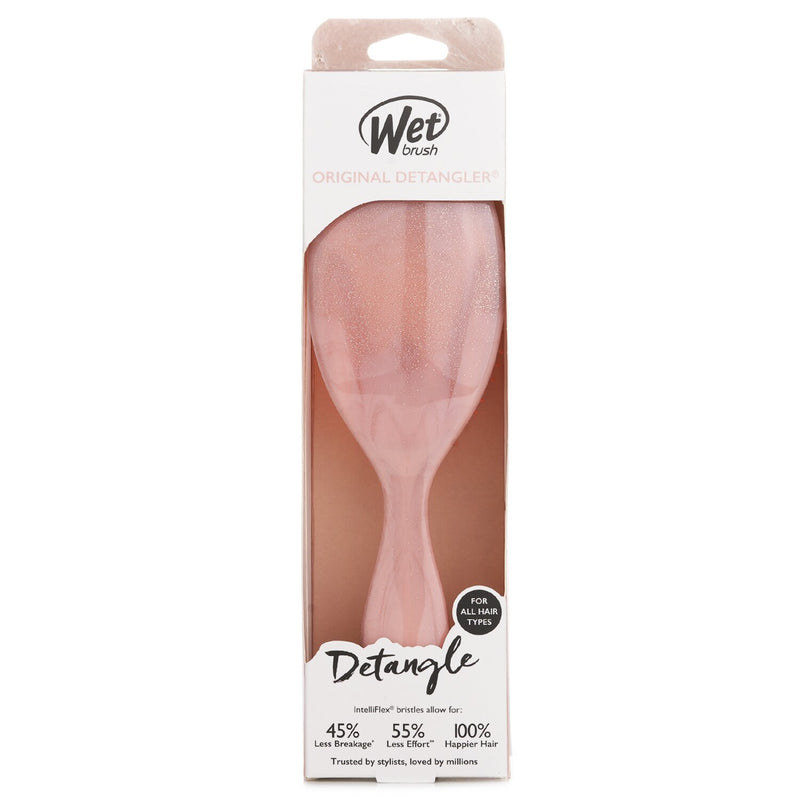 ウェットブラシ  Original Detangler Glitter Waves Coral Hair Brush   1pc