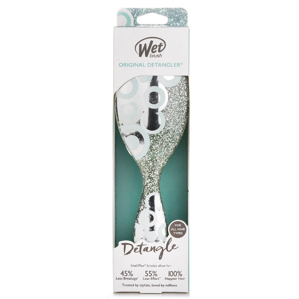 ウェットブラシ  Original Detangler Groovy Disco Teal Hair Brush   1pc