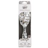 ウェットブラシ  Original Detangler Groovy Disco Silver Hair Brush   1pc