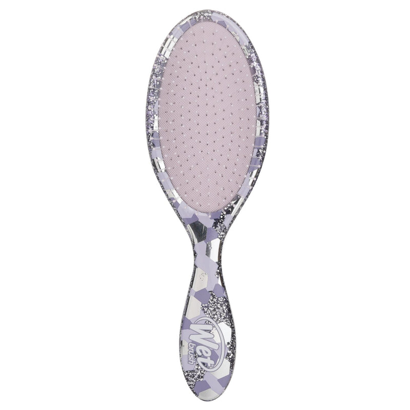 ウェットブラシ  Original Detangler Groovy Disco Purple Hair Brush   1pc