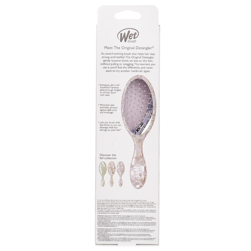 ウェットブラシ  Original Detangler Groovy Disco Purple Hair Brush   1pc