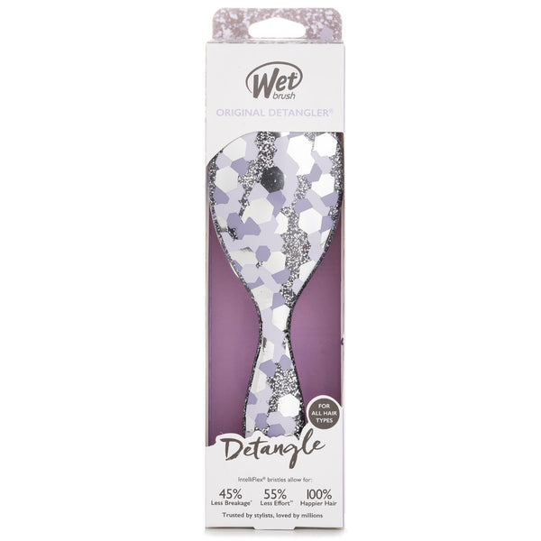 ウェットブラシ  Original Detangler Groovy Disco Purple Hair Brush   1pc