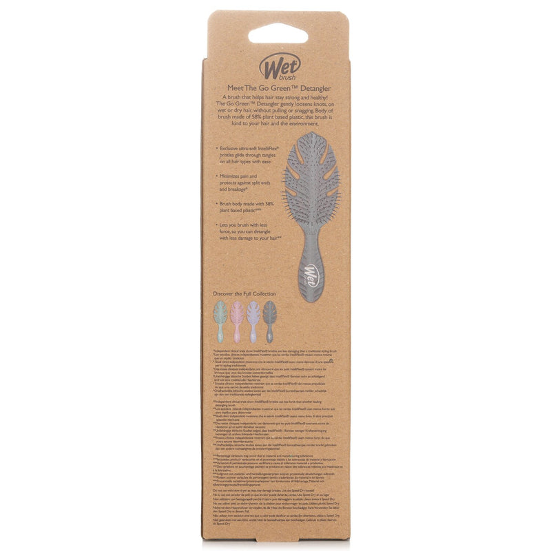 ウェットブラシ  Go Green Detangler Grey Hair Brush   1pc