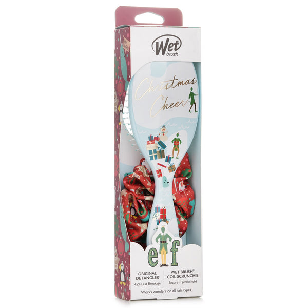 ウェットブラシ  Original Detangler Elf + Scrunchie Hair Brush   1pc