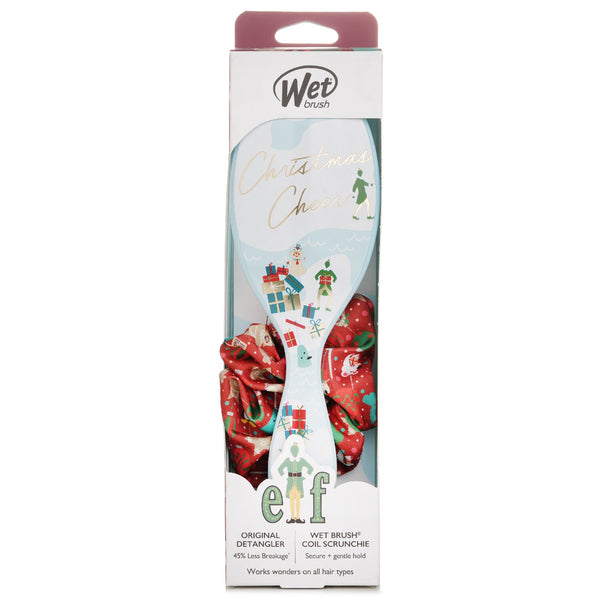 ウェットブラシ  Original Detangler Elf + Scrunchie Hair Brush   1pc