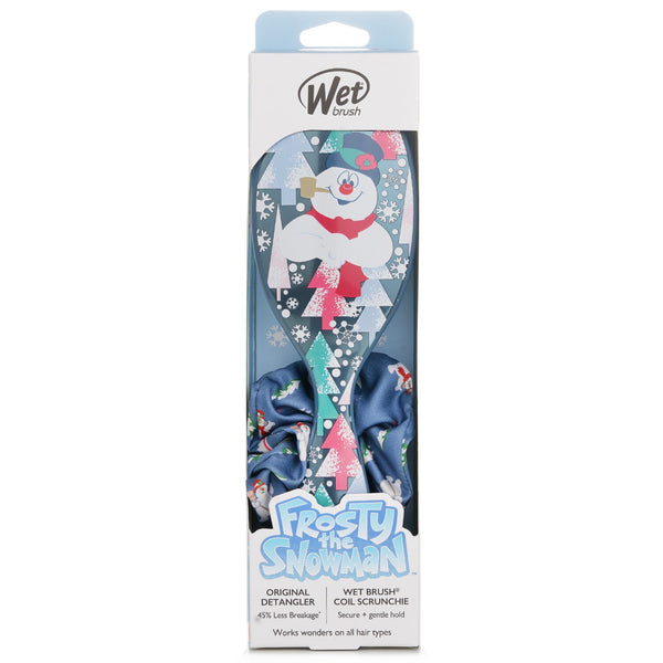 ウェットブラシ  Original Detangler Frosty + Scrunchie Hair Brush   1pc