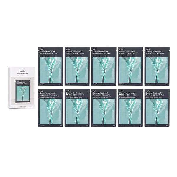 アビブ  Gummy Sheet Mask Madecassoside Sticker   27ml x 10pcs