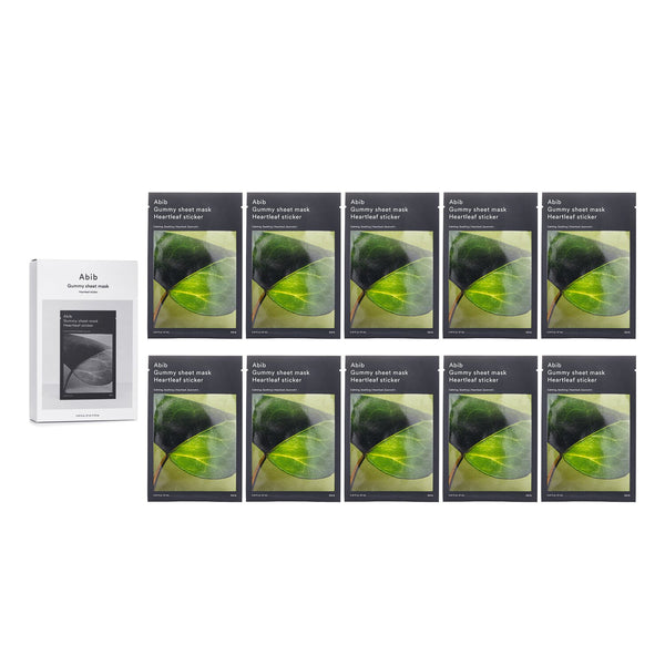 アビブ  Gummy Sheet Mask Heartleaf Sticker   27ml x 10pcs