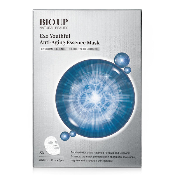 ナチュラル ビューティ  Bio Up Exo Youthful Anti-Aging Essence Mask   26ml x 5pcs