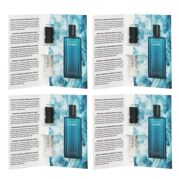 ダビドフ  【Super Saver Pack】Cool Water Edt Spray (Miniature)   1.2ml/0.04oz x4