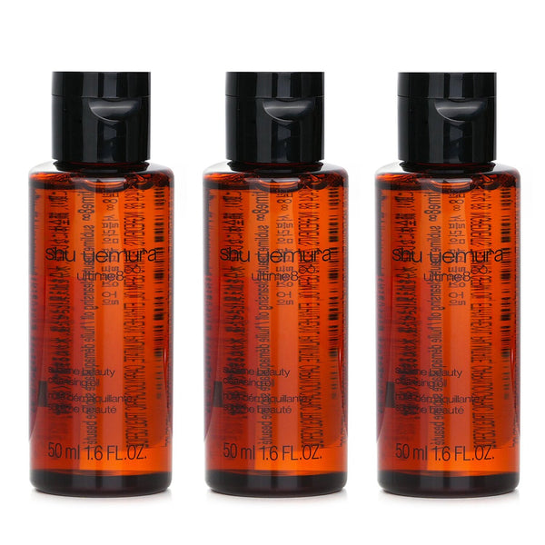シュウウエムラ  【Super Saver Pack】Ultime8 Sublime Tsubaki Cleansing Oil (Miniature)   50ml/1.6oz x3