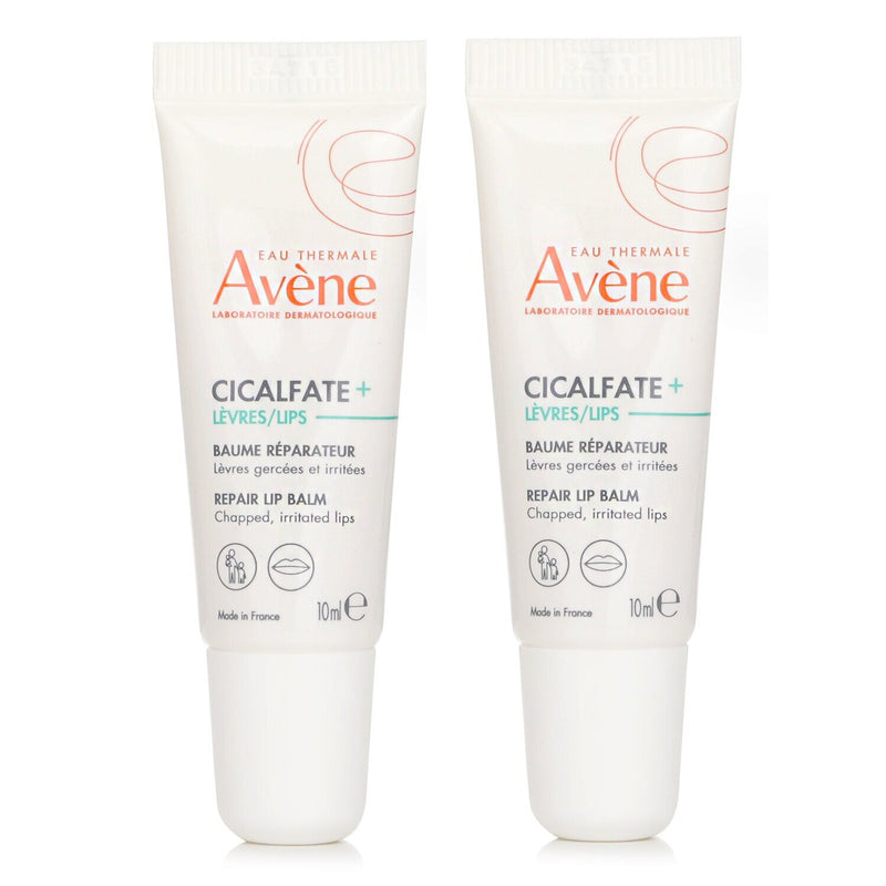 アベンヌ  【1+1 Set】Cicalfate LIPS Repair Balm - For Chapped, Irritated Lips   10ml/0.34oz x2